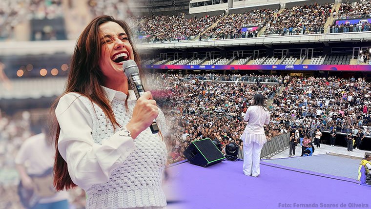 Aguiar MultiMusic presença no Palco 360 do Ore Comigo maior festival gospel privado do país